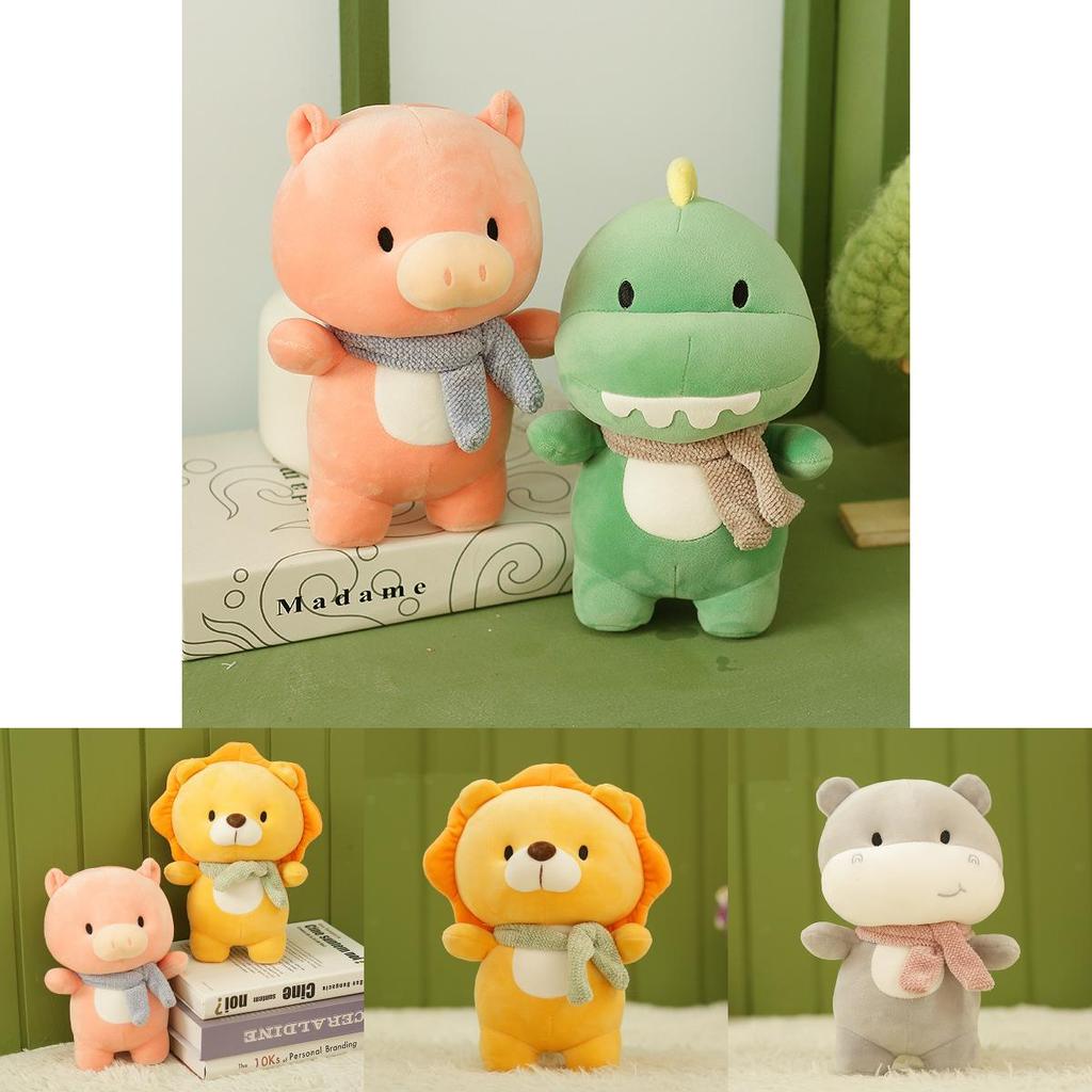 Soft And Adorable Animal Plush Toy Ornament For Any Age Lion Dinosaur