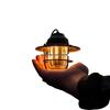 Mini Pinecone Retro Handheld Lamp - 8h Battery Life Outdoor Camping Light