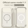 Ultra Thin Matte PC For Magsafe Frameless Magnetic Phone Case For iPhone 16 17 Pro Max Air 16E 14 1513 12 Wireless Charge Cover