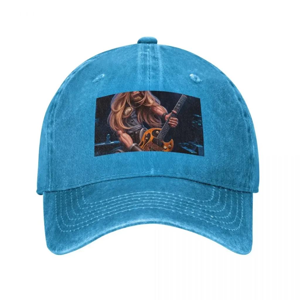 Black Label Society Zakk Wylde Art Baseball Cap Anime derby hat Sunscreen Sun Cap Ladies Mens