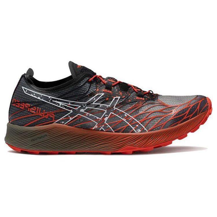 Asics Fuji Speed Black Cherry Tomato Men Sneakers 1011B330-002