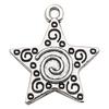 Retro Alloy Star Moon DIY Necklace & Earring Charms