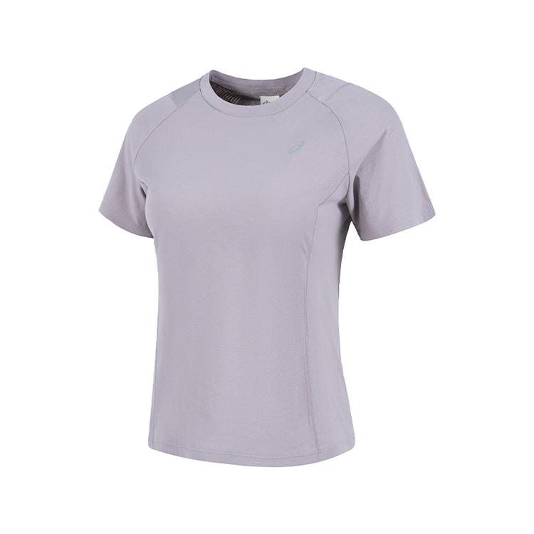 ASICS Moisture Wicking Quick Dry Breathable Comfortable Reflective Running Short Sleeve T-Shirt Women tops 2032D504-020 S