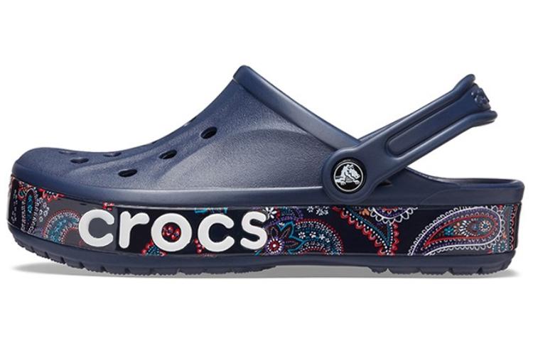 Сандалии Crocs Bayaband с принтом, унисекс, синие, 206233-410 43-44