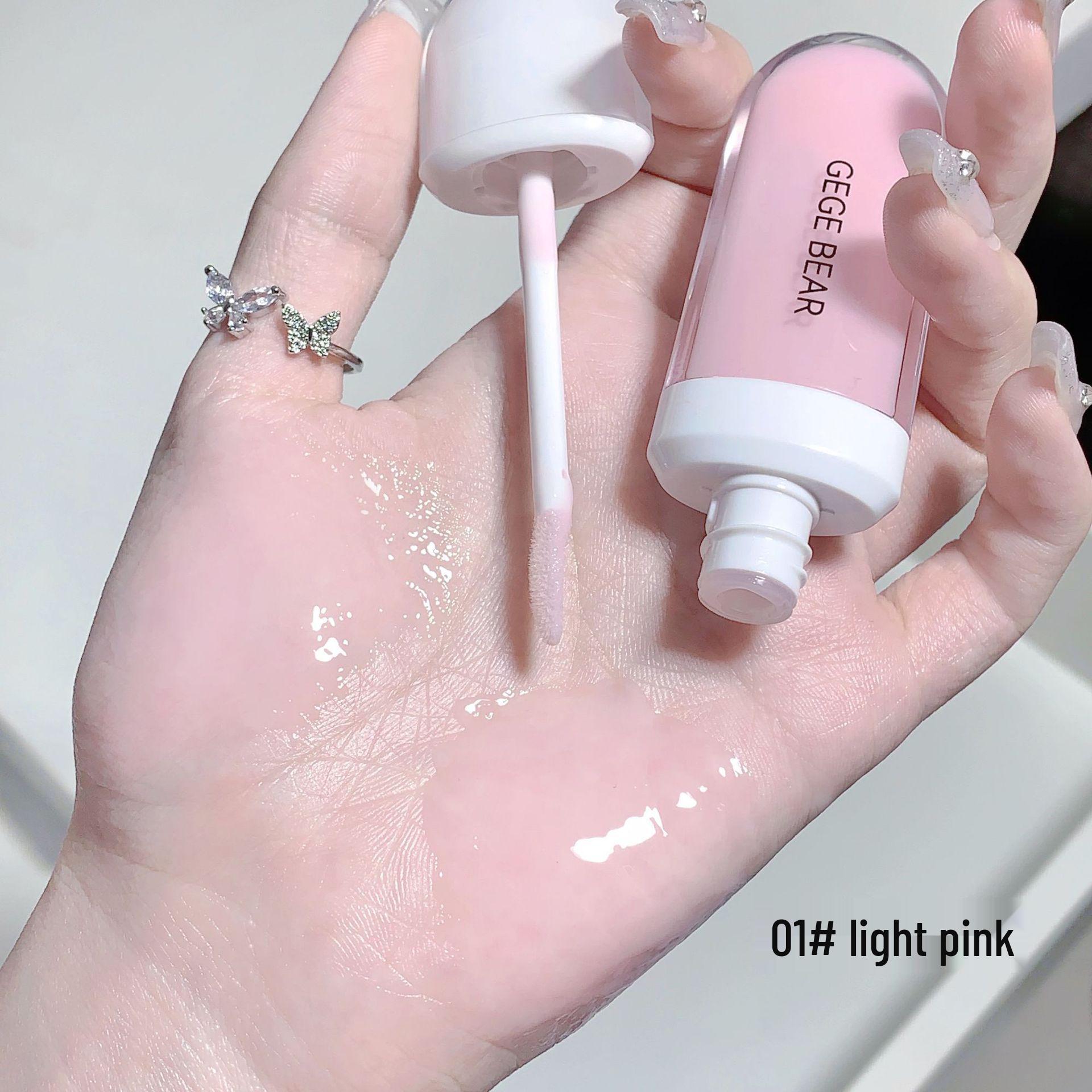 Gege Bear Clear Hydrating Lip Gloss & Lipstick Primer for Plump Lips