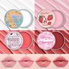 Colorless Lip Balm for Women Moisturizing Fruit Strawberry Pink Lip Balm Lip Jelly Iron Box Solid Lip Gloss Colored Lip Balm