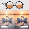Adjustable Tint Sunglasses for Men Women UV Protection Round Polarized Sunglasses Retro Circle Eyeglass with Gradient Lenses for Beach Driving