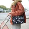 Stroller Organizer Large Capacity Baby Pram Buggy Storage Bag Multi Compartment Pushchair Organizer Shoulder Bag With