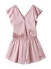 Gelato Pique Satin Strawberry Embroidered Jumpsuit PWFO244328 Pink F Women's