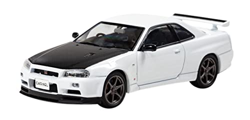 

CARNEL 1/43 Nissan Skyline GT-R Vspec II N1 (BNR34) 2000 White Finished Product CN430001