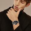 For Samsung Galaxy Watch Ultra 47mm Band Alloy Metal Rhinestones Decor Watch Strap with Butterfly Clasp