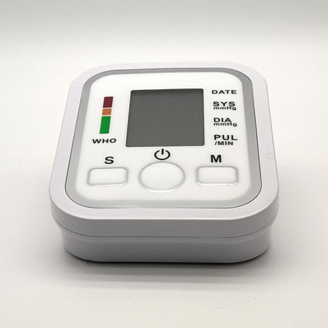 Foreign Multinational Voice Sphygmomanometer Medical Grade Blood Pressure Monitor Electric LCD Digital Display ISO CE Certified Plastic