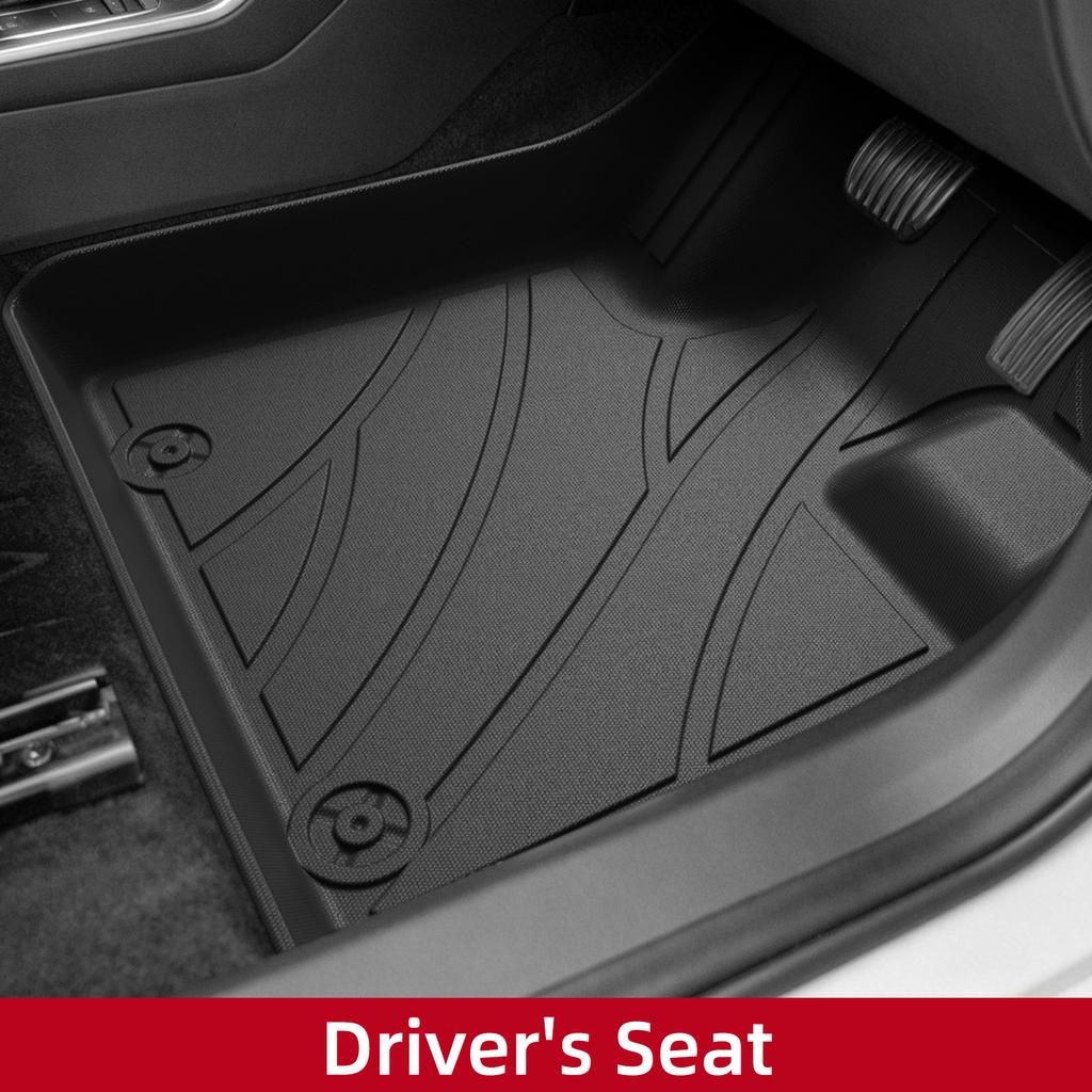 LUCKEASY Right Drive for Geely EX5 2025 2026 (Not Fit UK Version) Car Floor Mats Cargo Liner Trunk Pad TPE Waterproof Black