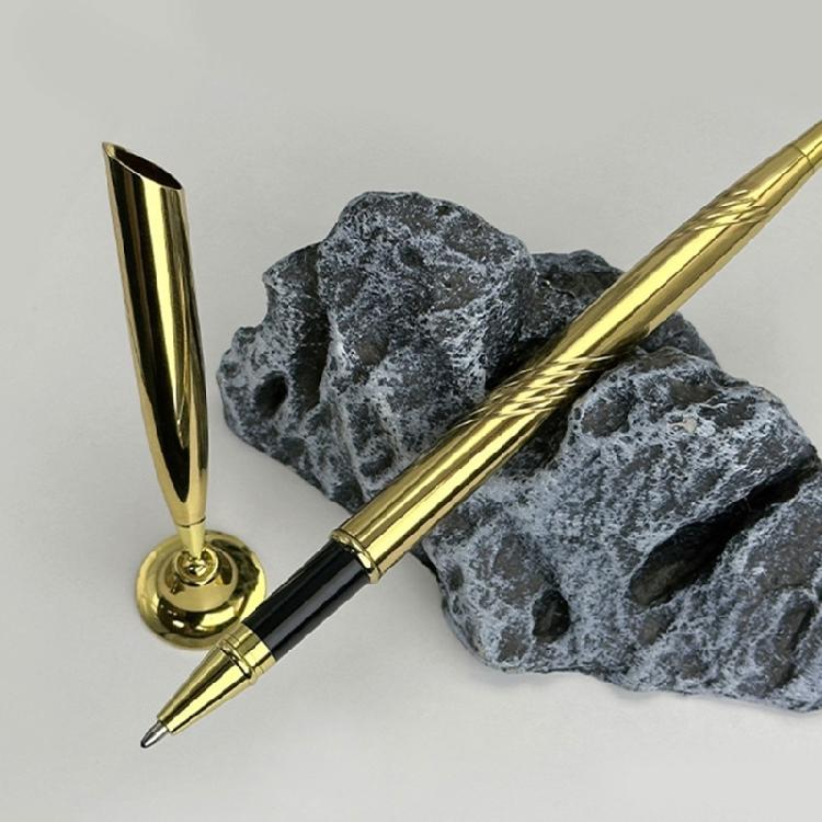 Ballpoint Pen with Base Counter Service Pen Reception Writing Tool Wedding Guest Sign Pen Office Supplies