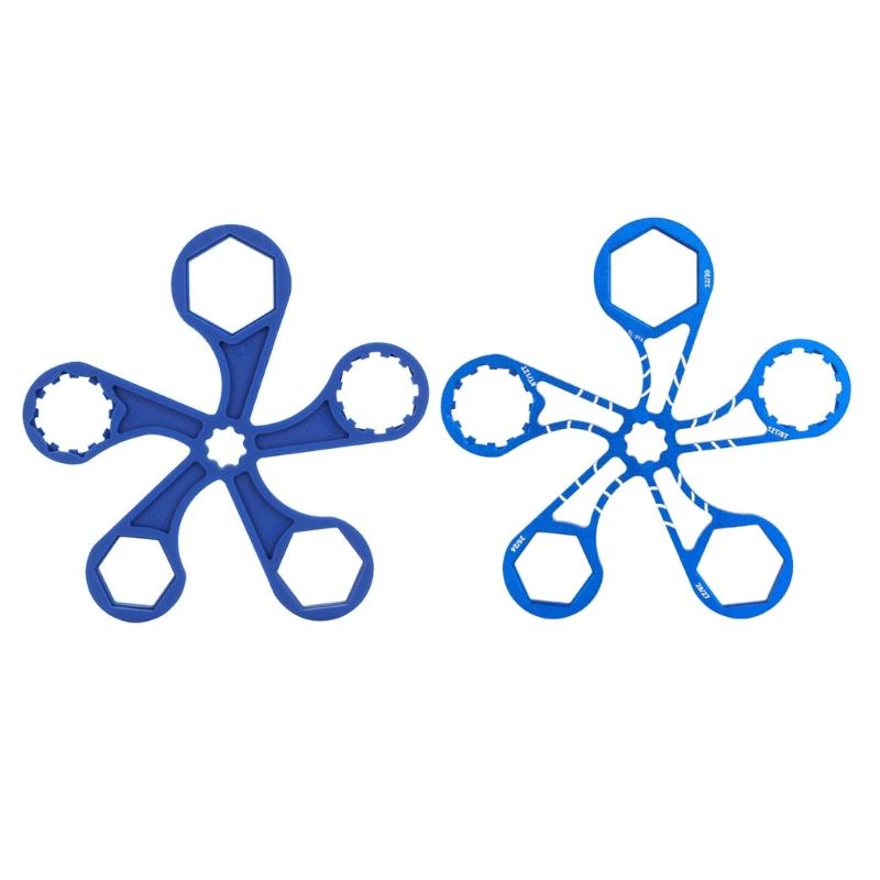 Bicycles Fork Caps Wrench Nylon/Alloy Bicycles Suspension Caps Removal and Installation Forks Spanner Tool for Repairing