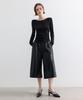 Epelleu Leather Bermuda Pants