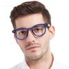 TR90 Optische Brillenfassung Herren Damen Anti-Blaulicht-Brille Herren Computerbrille Klassischer Stil Hohe Qualität Rund Quadratisch Brille