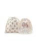 Gelato Pique Peanuts Original Art Drawstring Bag Set (2-Piece Set) PWGB255675 Women's IVR Free Size