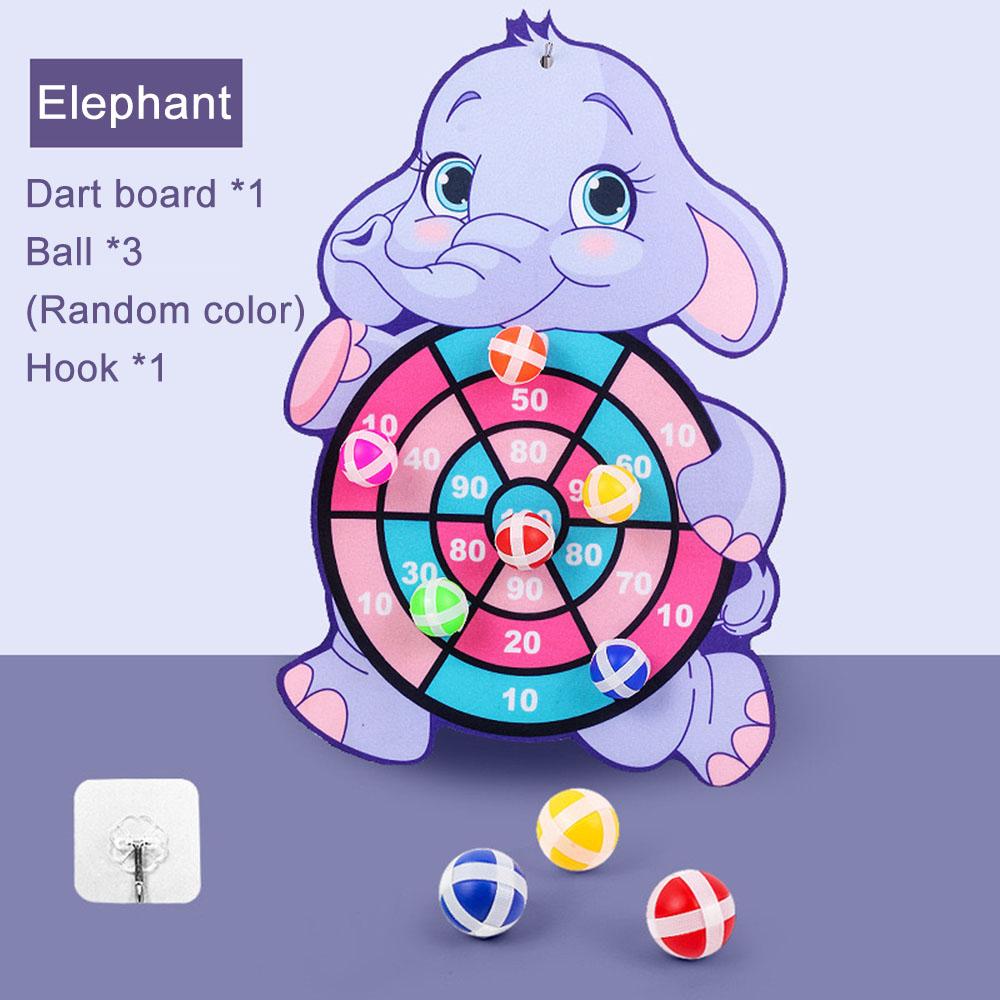 Sticky Ball Dart Board Target Sports Game Toys for Children 3 To 8 Years Old Outdoor Toy Kids Educational Board Games