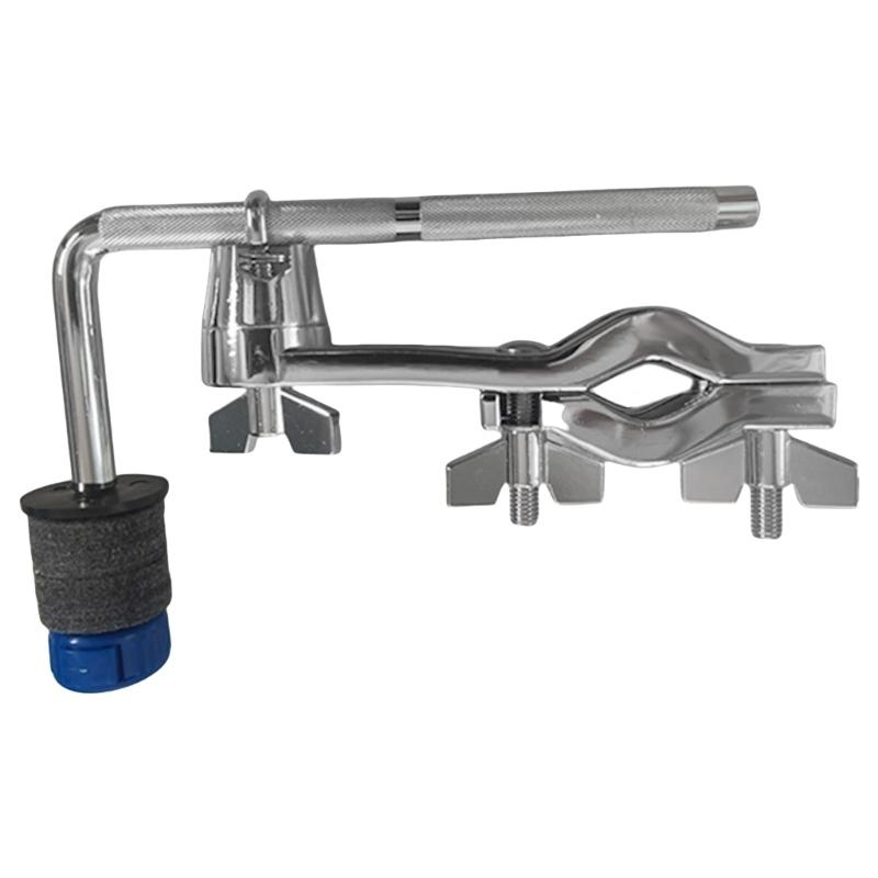 Drum Extension Clamp Drum Support Drum Holder Stand Drum Clamp Extension Clip Cymbal Drum Arm Stand Holder with Felt Pad