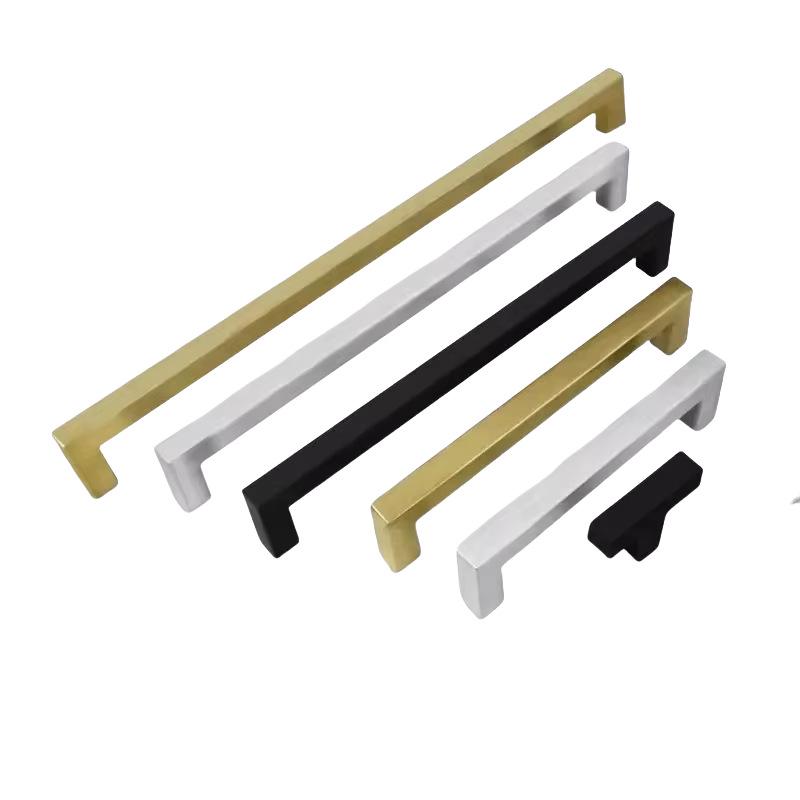 Stainless Steel Square Tube Cabinet & Drawer Handle
