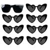 Bachelorette Party Sunglasses Bride To Be Bridesmaid Gift Wedding Bridal Shower Decor Black White Square Heart Shaped Glasses