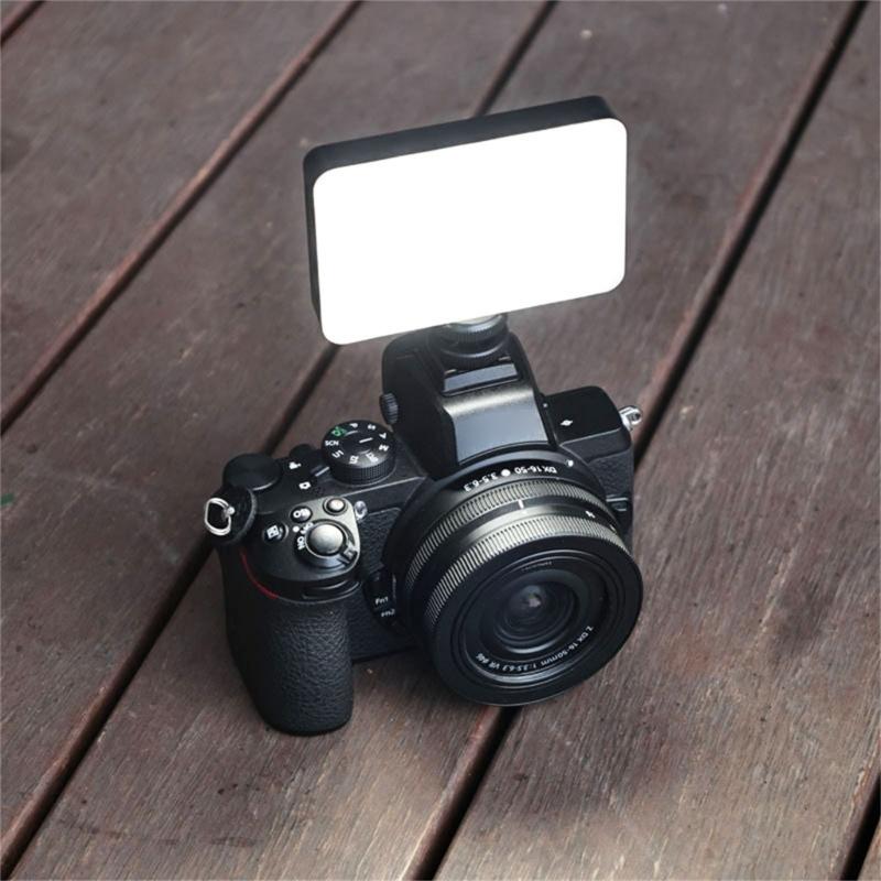 USB Power Rechargeable Light Flexible Multi Directional Head Portable Design Emitting Gentle Illumination for Photography and Video Recording