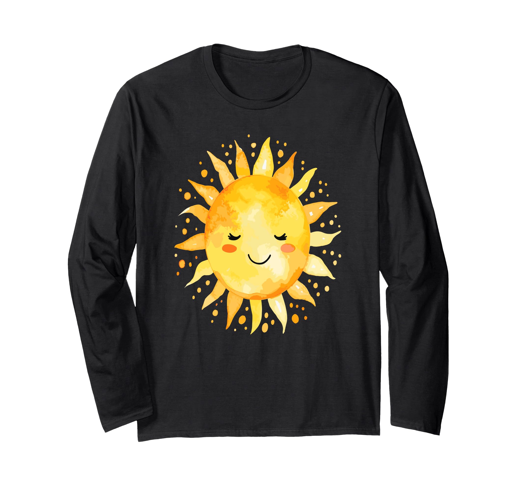 

Футболка с длинным рукавом Sun Sunshine Sun Worshiper Sunbeams Summer