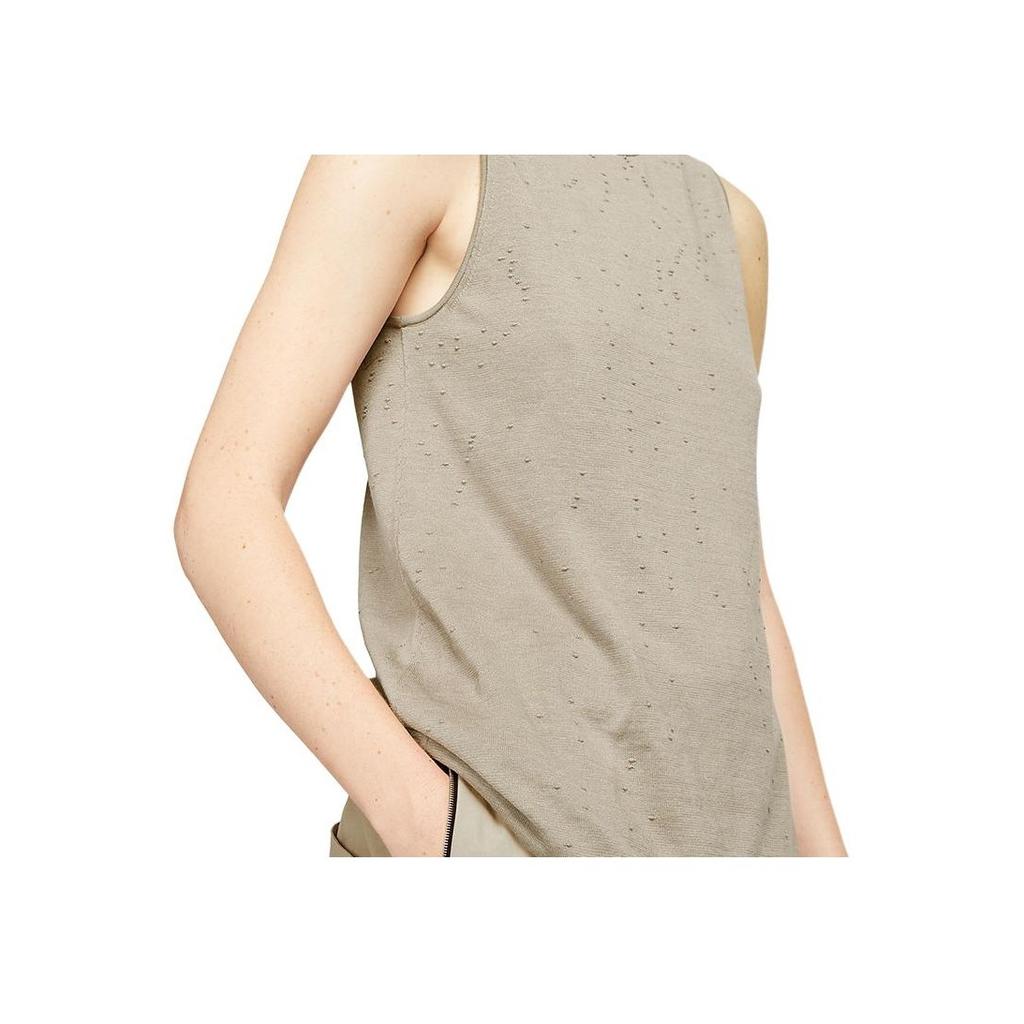 Nike Esc Series Solid Color Sleeveless Round Neck Vest Women Tops Stone DH2950-230