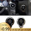 For VOLKSWAGEN VW Metal Car Ignition Device One-click Start Button Sticker for Volkswagen GTI Vento Sharan Passat CC Touareg Sag