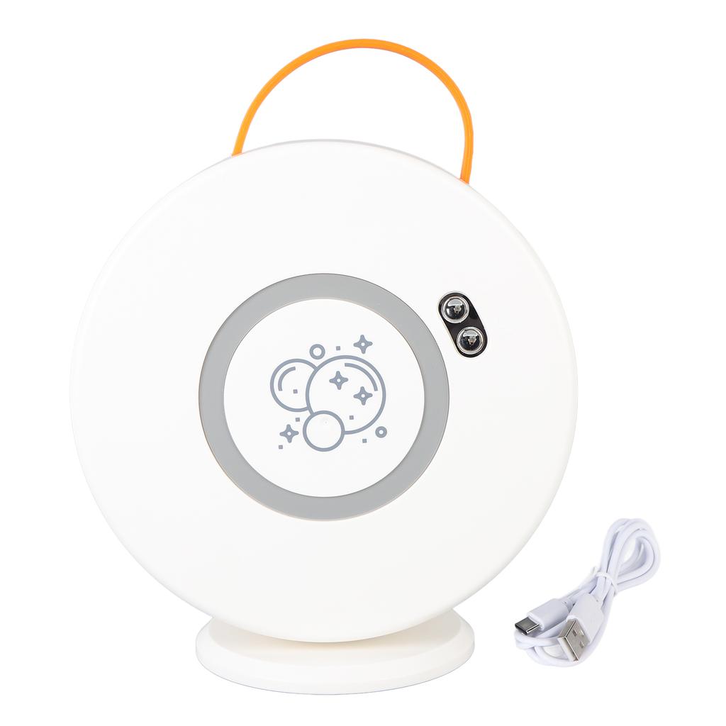 Automatický rotační bublinkový stroj USB dobíjecí automatický bublifuk pro děti a batolata uvnitř