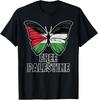 T-shirt Unisex Farfalla Palestina Libera