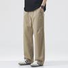 Casual Pants Men's New Loose Cotton Wide-leg Trousers Tooling Trendy Brand Summer Thin Straight Pants Men