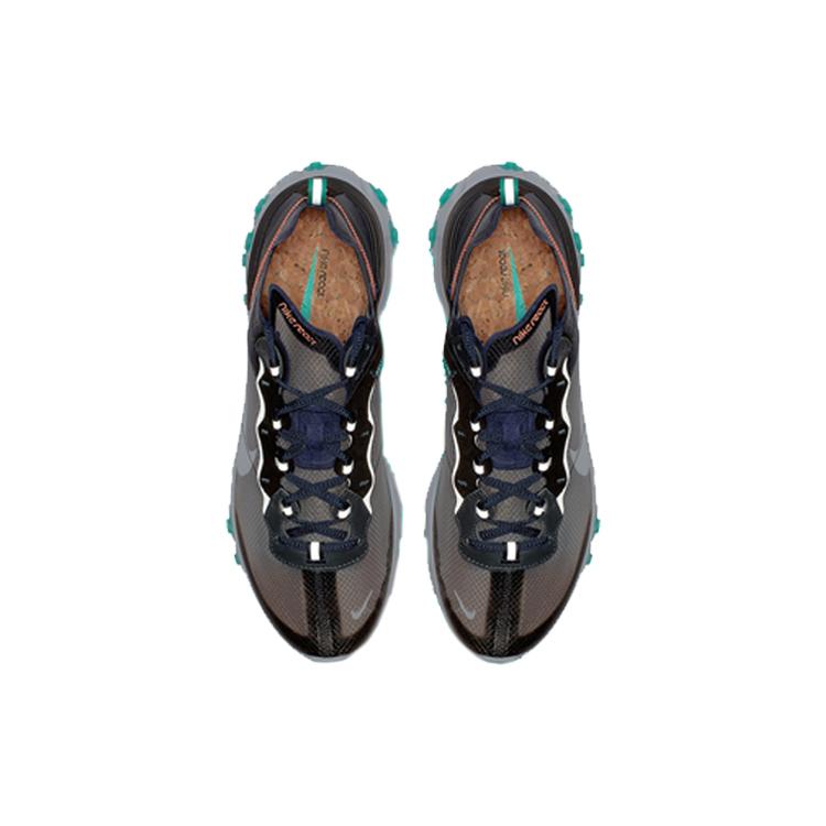 Nike React Element 87 Black Neptune Green AQ1090-005