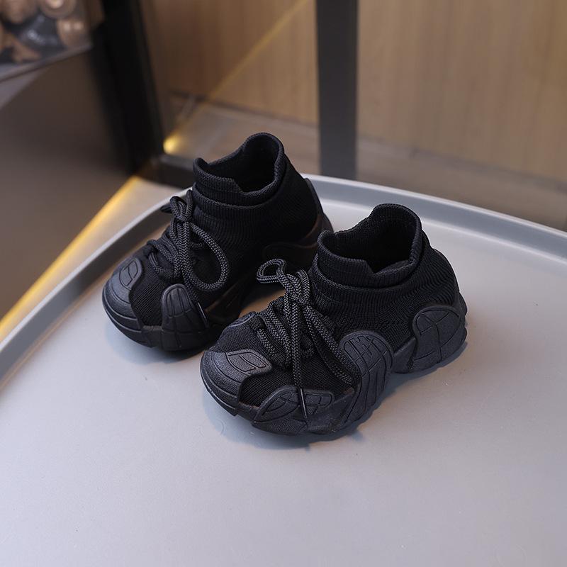 New Spring and Autumn Boys and Girls Fashionable and Versatile Breathable Mesh Soft Sole Wear-resistant Casual Sports Shoes
