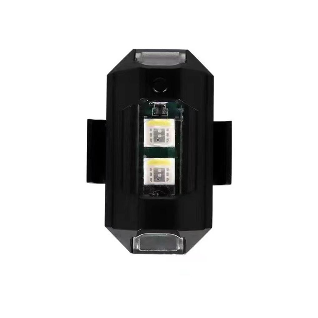 

Anti-collision Warning Light Strobe Lamp Indicator Signal Riding Accessory for Motorbike Drone Bicycles Electric Bikes