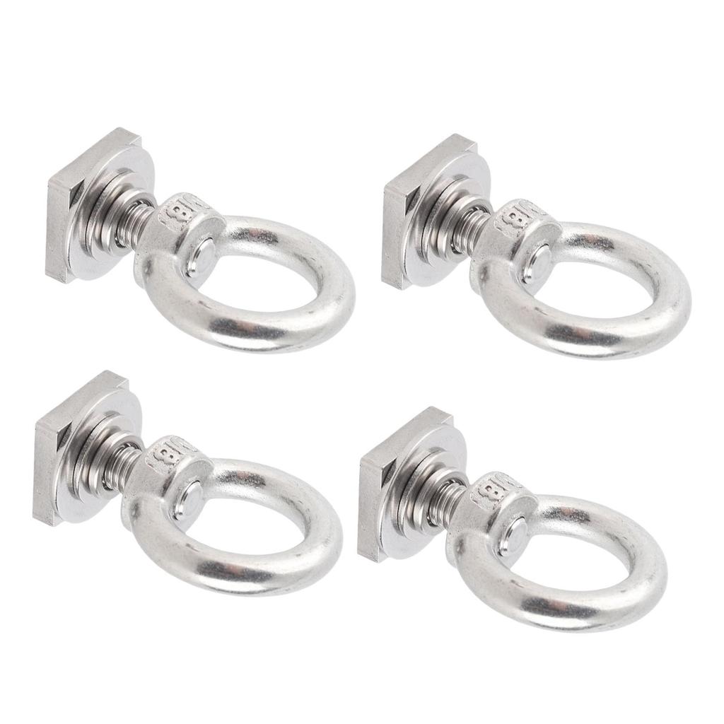 4pcs T-Track Mount Tie Down Anchors for Roof Rack, M8