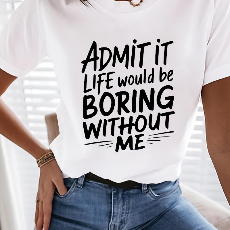 

Cotton Breathable Women s T-shirt - Skin-friendly Comfortable Versatile Style XXL серый