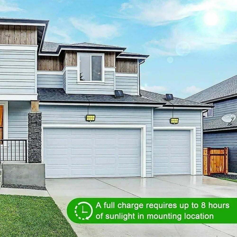 Intelligent Induction Solar Sensor Wall Lamp Waterproof LED Solar Lights  Street Lighting