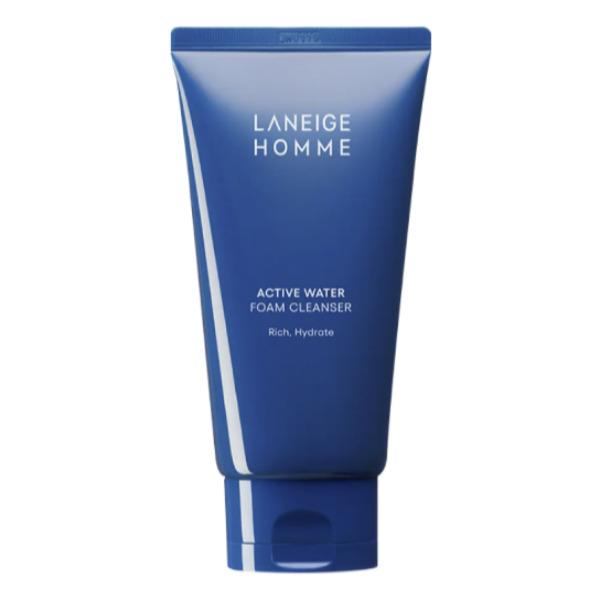 Laneige Homme Active Water Foam Cleanser Deep Hydrating Men s Facial Cleanser 150g