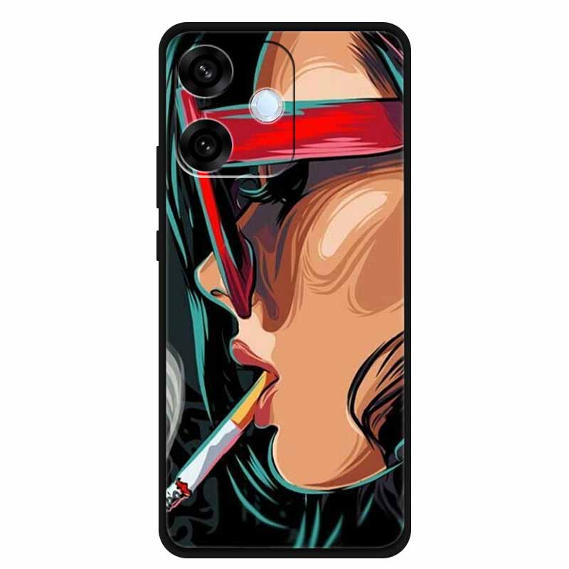 For Oppo A5 Pro 4G 5G Case 6.67" Soft TPU Silicone Funda Cut Cat Flower Painted Back Cover for Oppo A5 Pro 5G Global Shell Coque
