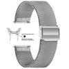 Cinturino per Orologio Milanese in Acciaio Inossidabile a Rete, 8/10/12/13/14/15/16/17/18/19/20/21/22/24mm, Cinturini per Orologio a Rilascio Rapido per Uomo Donna