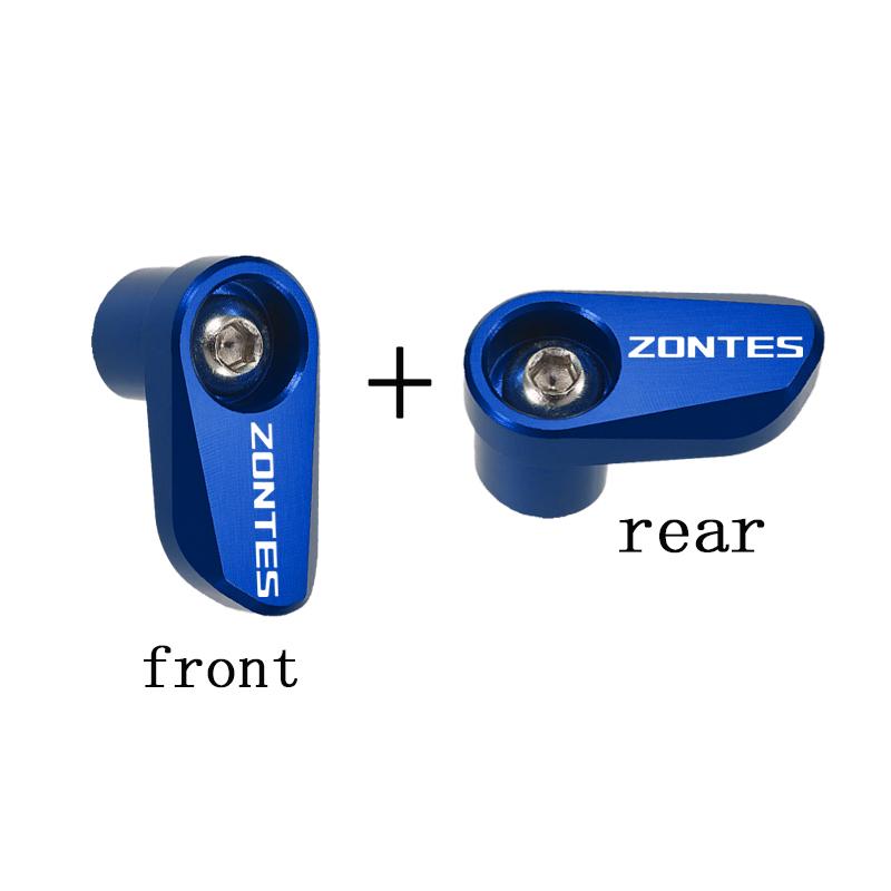 Motorcycle CNC Aluminum Front Rear Wheel ABS Sensor Guard Protection Accessories For ZONTES 368G 368D 368E 368M 368K 350D 350E