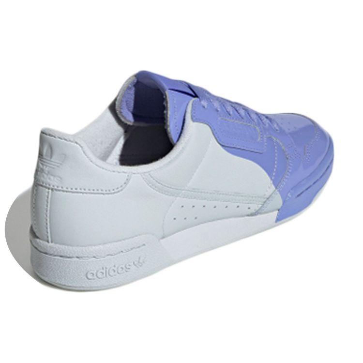 Adidas Originals Continental Comfortable Durable Non-Slip Lightweight Low-Top Skate Shoes Women sneaker Light-Blue EE5021