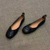 Neue Damenschuhe im Feenstil Weichsohlige Flache Schuhe mit flachem Ausschnitt Lässig Quadratische Zehenpartie Vielseitiges Schuhwerk Komfort Damenschuhe
