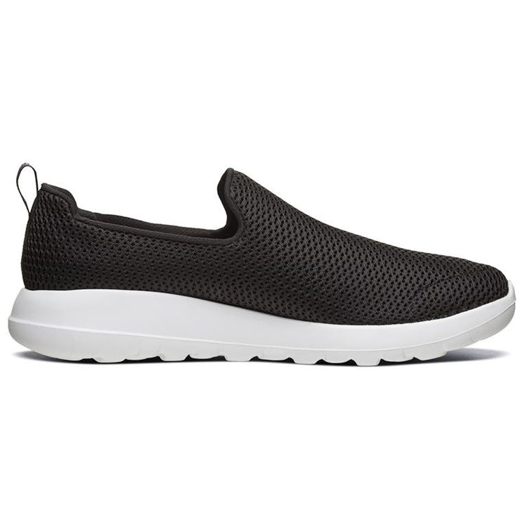 Skechers Go Walk Max Slip-On Soft Sole Mesh Non-Slip Durable Breathable Low-Top Running Shoes Men Sneaker Black White 54600-BKW
