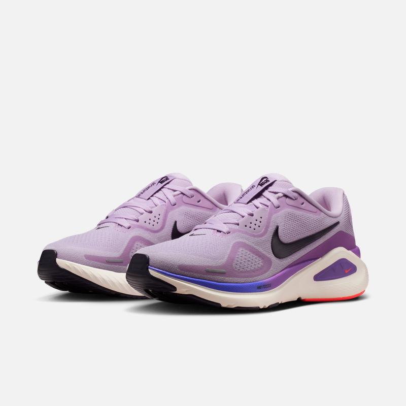 Nike Structured Women's Cushioning Professional Running Shoes for Summer Breathable Road Use NIKE STRUCTURE 26 HJ1101