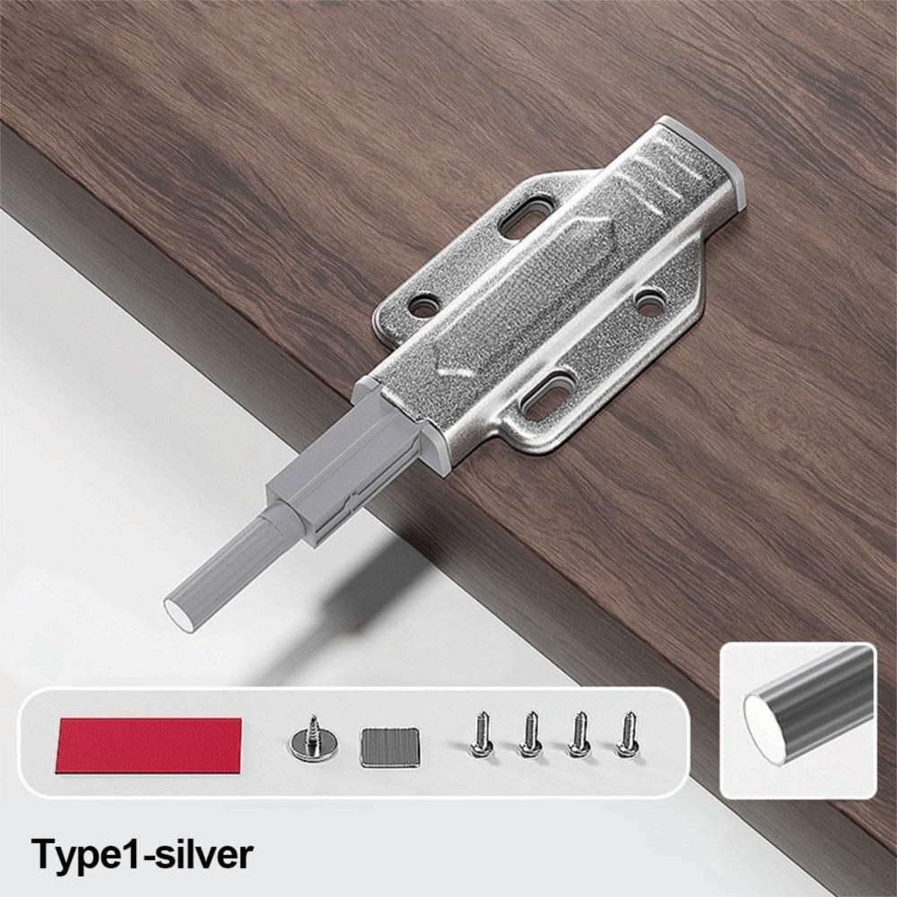 

Plastic Cabinet Catches Damper Quiet Close Noise Reduction Hidden Cabinet Rebounding Device Drawer Soft Close Damper Closer