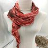 New Tie-dyed Irregular Color Womens Wear Scarf Womens Wear Scarf Autumn Winter Fashion Scarf Warm Silk Scarf Wraps Scarves Shawl