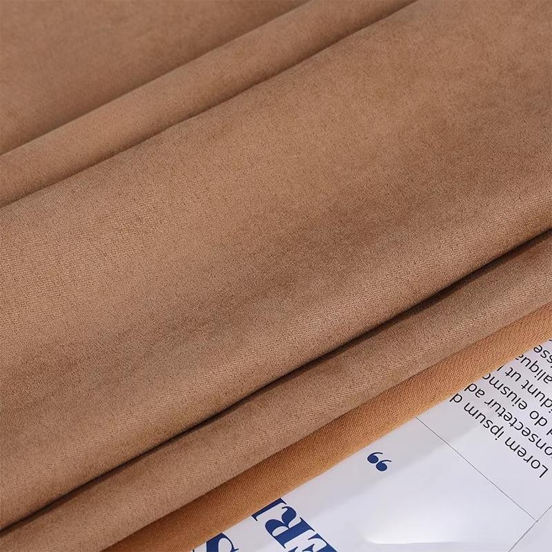 100x150cm Soft Matte Frosted Velvet Suede Fabric Transverse Micro Elasticity Women's Clothing Hats Designer DIY Sewing Fabric